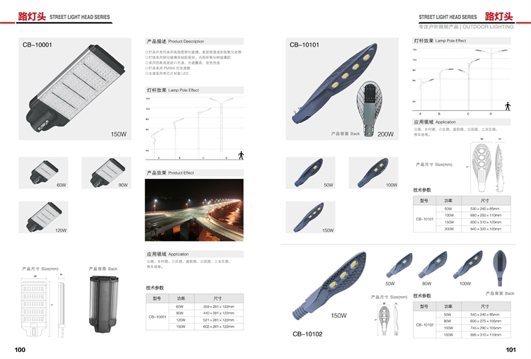 LED市电路灯 LS-656